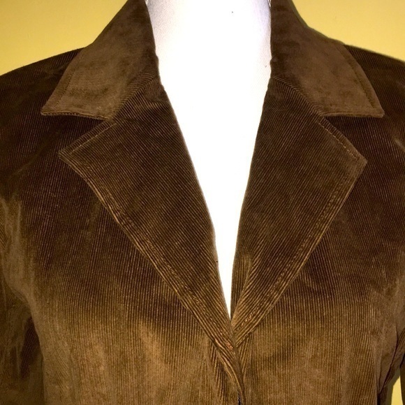 Piazza Sempione brown corduroy jacket with belt - Picture 2 of 11